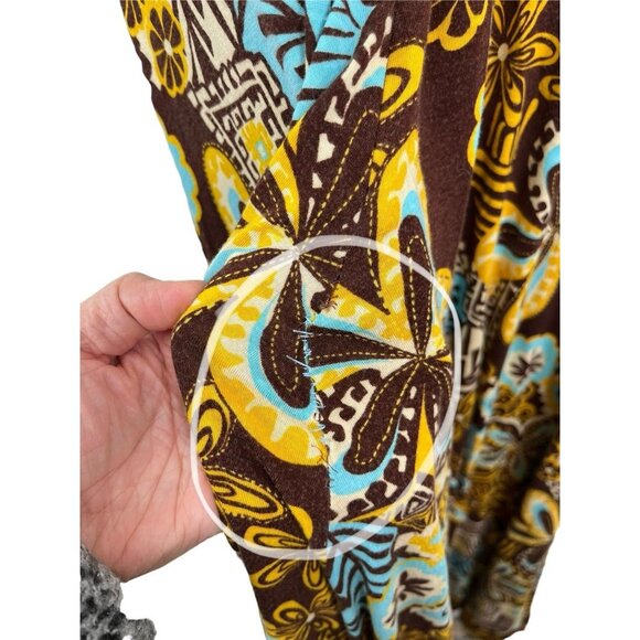 Anthropologie Le shack Paisley print maxi boho dress sz 10 - Picture 8 of 10